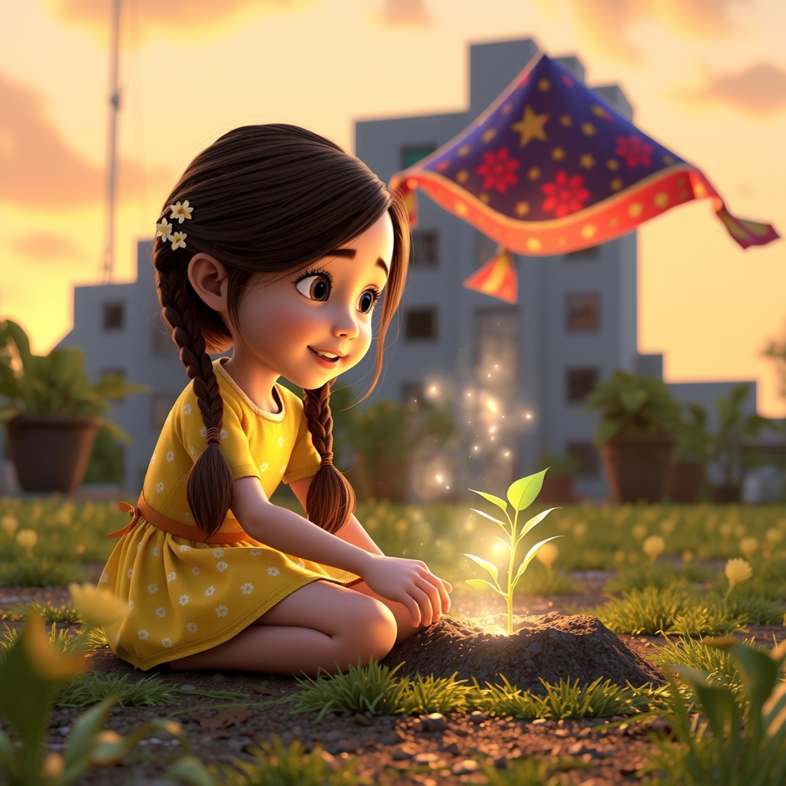 O Tapete Voador Encantado: aventura infantil mágica.