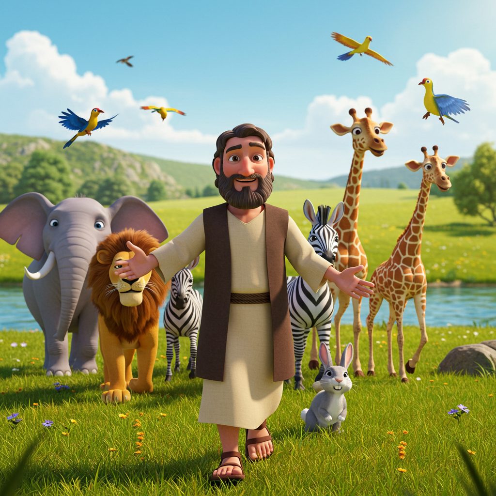 Arca do Louvor – História Infantil Cristã com Noé e os Animais