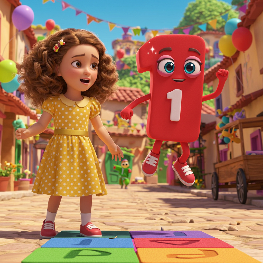 Dançando com os números: história infantil divertida para aprender a contar brincando