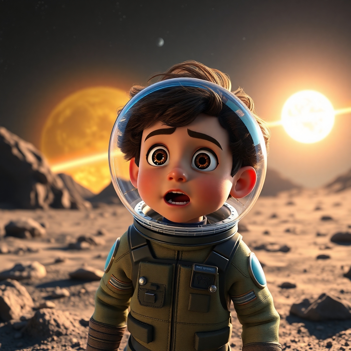 Aventura Espacial Infantil: A Grande Viagem de Leo às Estrelas