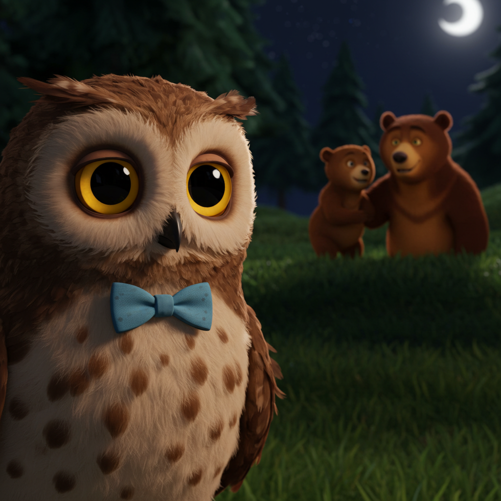 A Noite da Coruja Mansa: Uma Aventura para Acalmar os Medos Noturnos