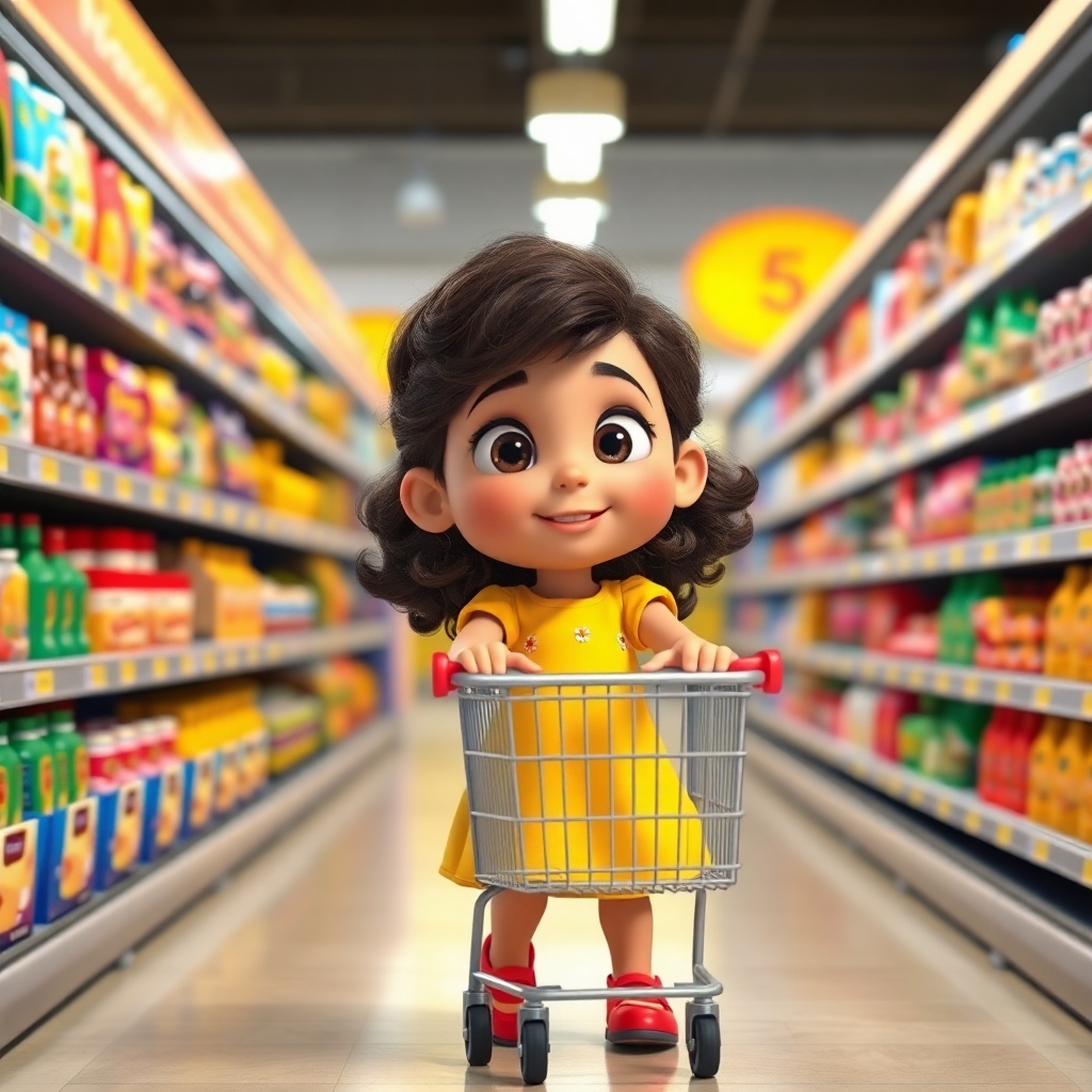 A Grande Aventura de Laura no Supermercado Encantado.