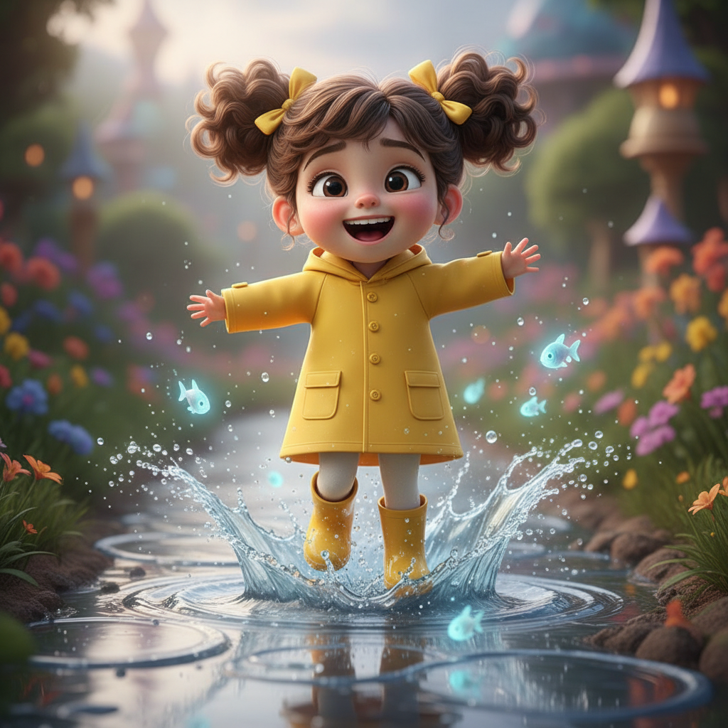 A Festa da Chuva: Uma História Infantil Encantadora Sobre Superar o Medo da Chuva